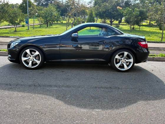 MERCEDES-BENZ SLK 250 1.8 CGI 16V TURBO GASOLINA 2P AUTOMÁTICO MERCEDES-BENZ SLK 250 1.8 CGI 16V TURBO GASOLINA 2P AUTOMÁTICO